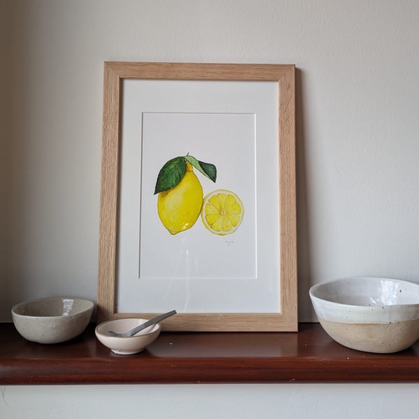 A4 framed print 