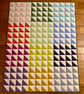 Rainbow, triangle quilt - Image 2