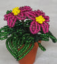 Miniature French Beaded Primrose - Image 2