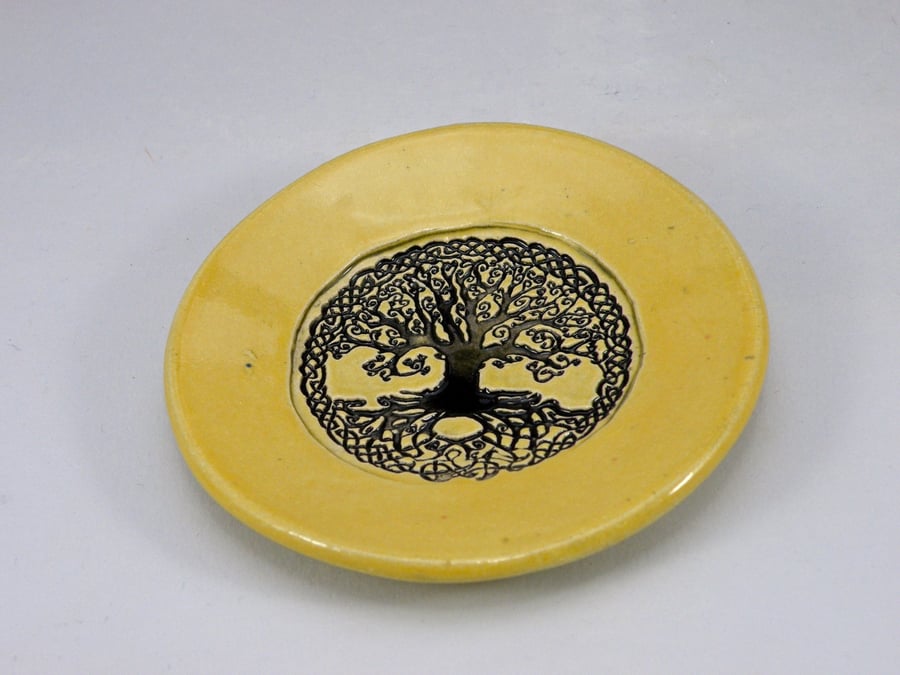 jewellery dish Ring Dish tree of life Tea Bag Holder Spoon rest tree of life