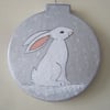 White Rabbit Christmas Tree Bauble Decoration