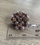Gorgeous beaded brooch  - Image 5