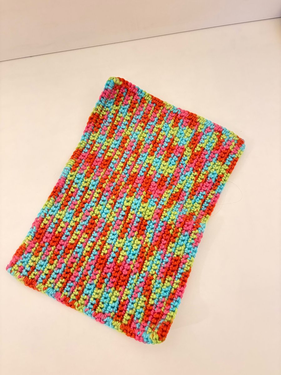 Crochet small comfort blanket. 