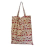 Mushroom Reusable Shopping Bag - Floral Tote Bag - Handmade Fabric Shopper