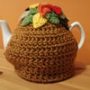 Autumn leaves tea cosy