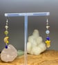 Brea - Asymmetrical Celestial Earrings   - Image 3