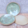 Pasta, salad or serving bowls hand thrown in stoneware ceramic pottery