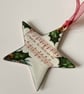 Enamelled Copper Star - Hark the Herald Angels Sing - Image 3