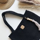 Crochet Shoulder Tote Bag