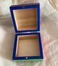 Hand painted wooden box  - Image 6