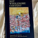Illustrated hardback poetry book. Original art and poetry book. 