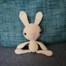 Small handmade crochet bunny
