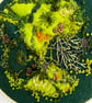 Hand embroidered moss picture  - Image 4