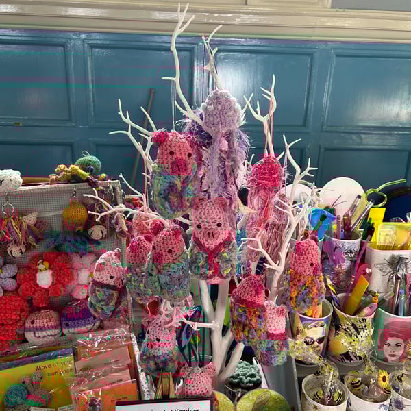 Crochet Pigs in blankets 