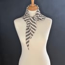 Triangle Scarf - Ranger & Cream