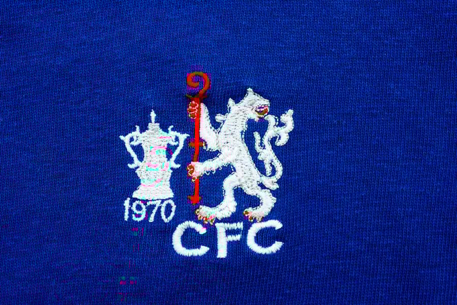 Chelsea FC Lion 1970 FA Cup Final Badge Photograph Print