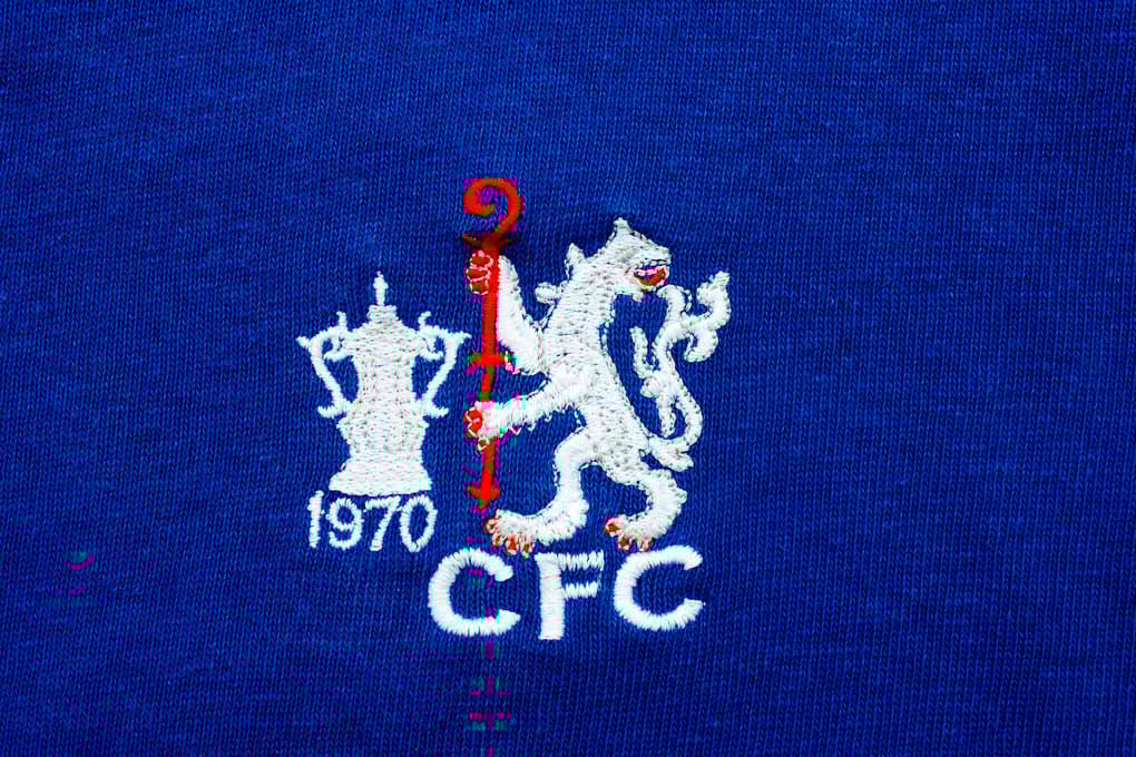 Chelsea FC Lion 1970 FA Cup Final Badge Photograph Print