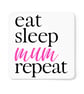 Eat Sleep Mum Repeat Mug - Cute Funny Mother Gift Mothers Day Present Mum's Mug  - Image 6