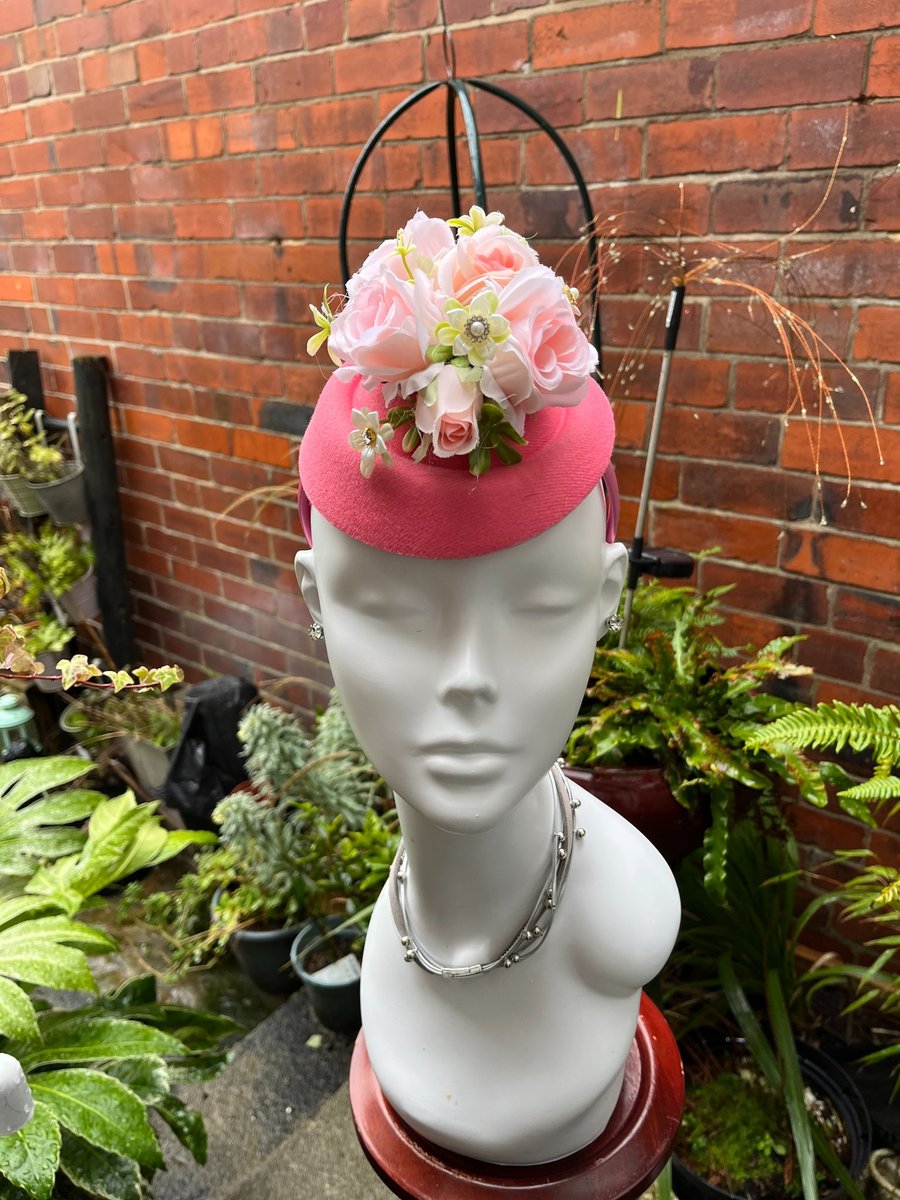 Beautiful Handmade hat, Hat for the Races, Hats for Ascot, Special Occasion Hats