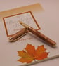 Handmade Masur Birch Fountain Pen in Gold - Image 1