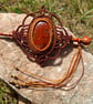 Red Jasper Hair Barette  - Image 1