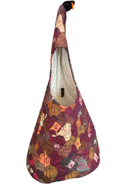 The Nest for Spinning and Weaving - Wool and Cats 