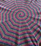Lullaby Crochet Blanket - Black-and-Blue Berry - Image 1