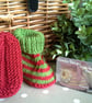 SALE Designer Baby Boy's Hand Knitted Booties Gift set  3-9 months size - Image 3