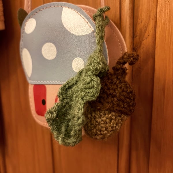 The little acorn bag charm 