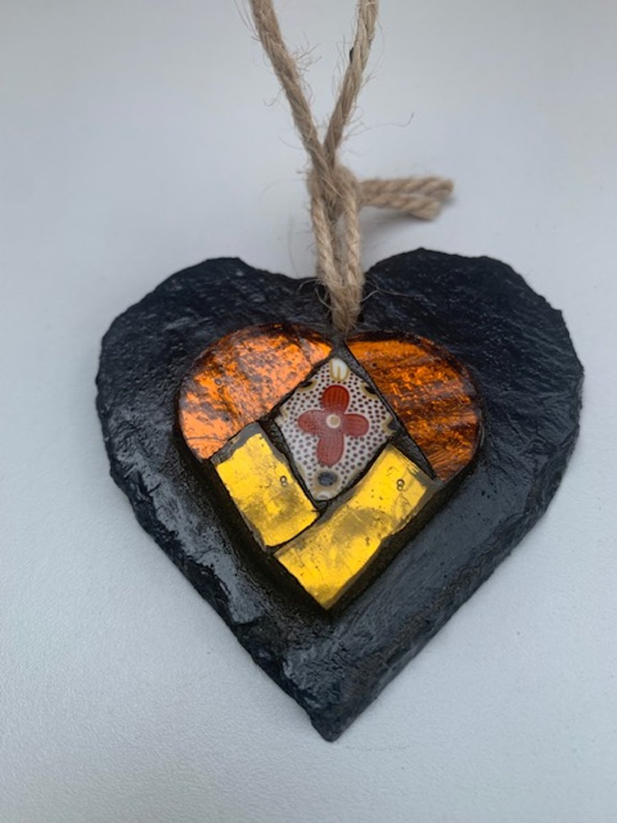 Mini Mosaic Heart