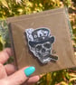 Miniature Skull card for any occasion