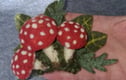 Needle Felted Hair Clip / Acessories