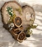 Rustic Christmas Wall Hanging with Dried Orange, Cinnamon & Pinecones. - Image 4