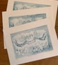 Fairies Midsummer Dance     Drypoint etching - - Image 3