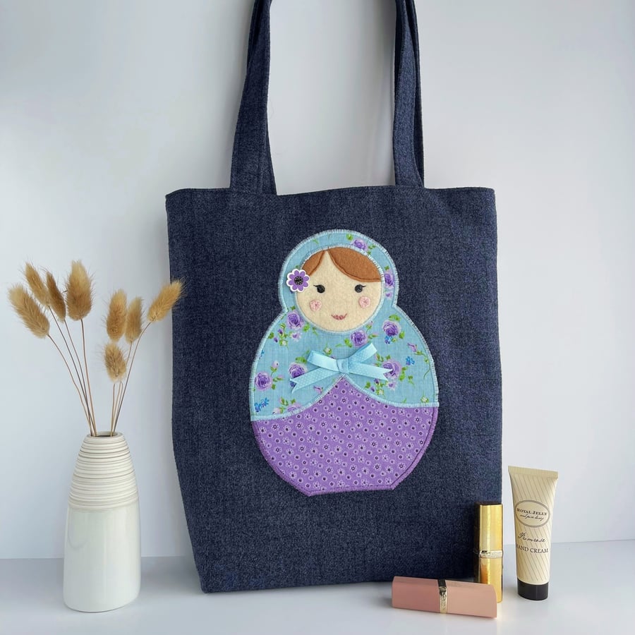 Russian Doll Tote Bag