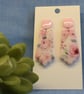 Floral Art Deco Earrings