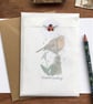 Nuthatch Christmas card - Image 6