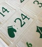 Advent calendar.  Christmas. Reusable.CC524.  - Image 2