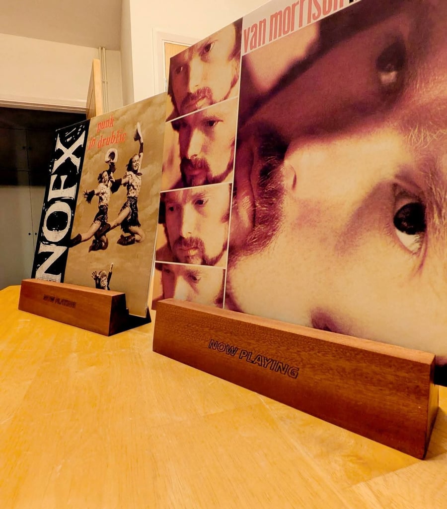 vinyl record display stand