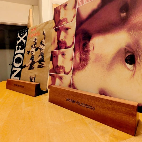 vinyl record display stand