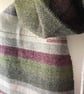 Fylingdales Hand Woven Herringbone Lambswool Scarf - Image 4