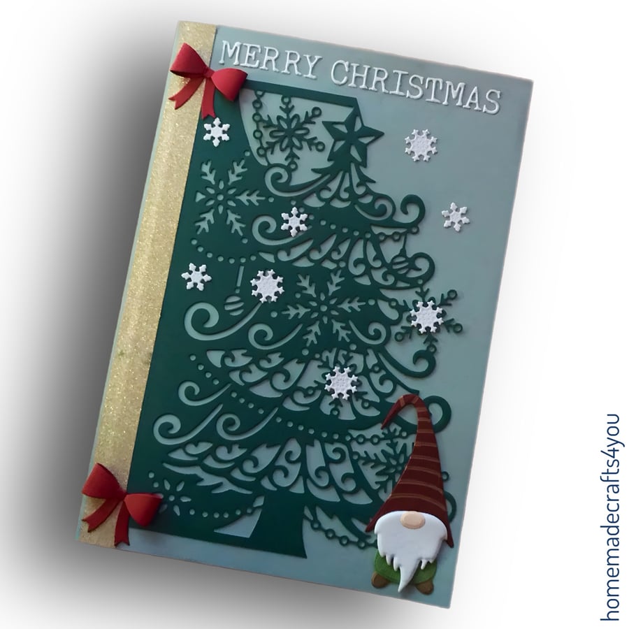 Handmade Christmas Tree Card
