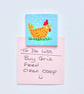 Canvas magnet Little chicken. - Image 1