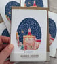 Christmas Card Reigate Old Town Hall Surrey (QM 256) - Image 1