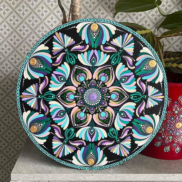 Colourful Mandala Wall Art
