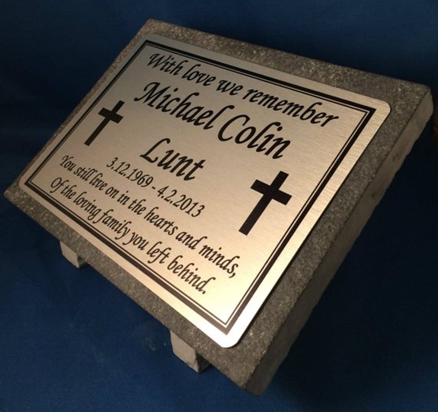 Limestone Memorial marker Memorial Grave Plaque Stone Grave Marker