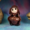 Spring Sale ... Tiny Gnome Monk 'Brother Richard' 1.5" OOAK Sculpt by Ann Galvin