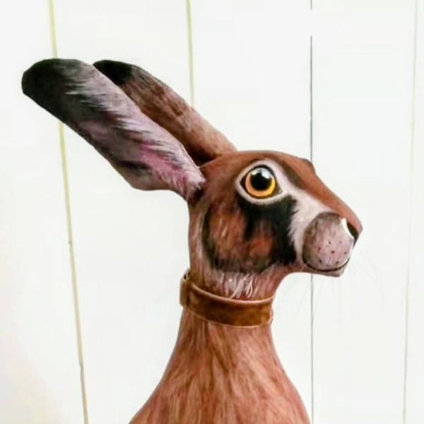 Mr Brown Hare Doorstop 