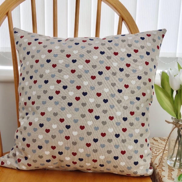 Feature Cushion: Hearts