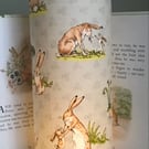 NEW. Meadow Hares - Handmade Tall Night Light
